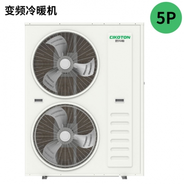 5P空气能变频冷暖机